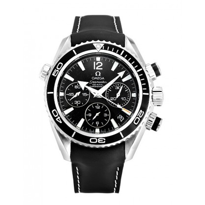 Black Dials Omega Planet Ocean 222.32.38.50.01.001 Replica Watches With 41 MM Steel Cases