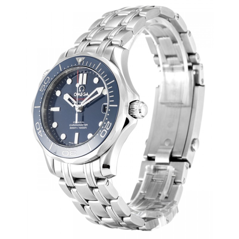36.2 MM Omega Seamaster 300m 212.30.36.20.03.001 Replica Watches With Steel Cases For Men