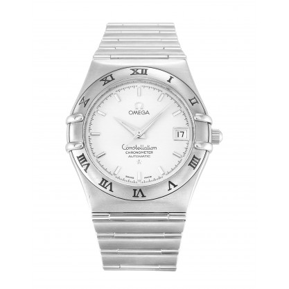 White Dials Omega Constellation 1502.30.00 Replica Watches With 35.5 MM Steel Cases