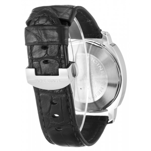 Black Dials Panerai Luminor Marina PAM00104 Fake Watches With 44 MM Steel Cases Online