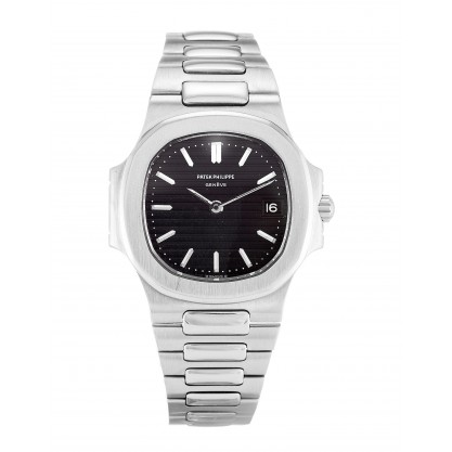 Black Dials Patek Philippe Nautilus 4700/1 Replica Watches With 26 MM Steel Cases For Women