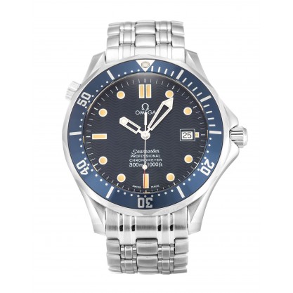 41 MM Blue Dials Omega Seamaster 300m 2531.80.00 Replica Watches With Steel Cases For Men