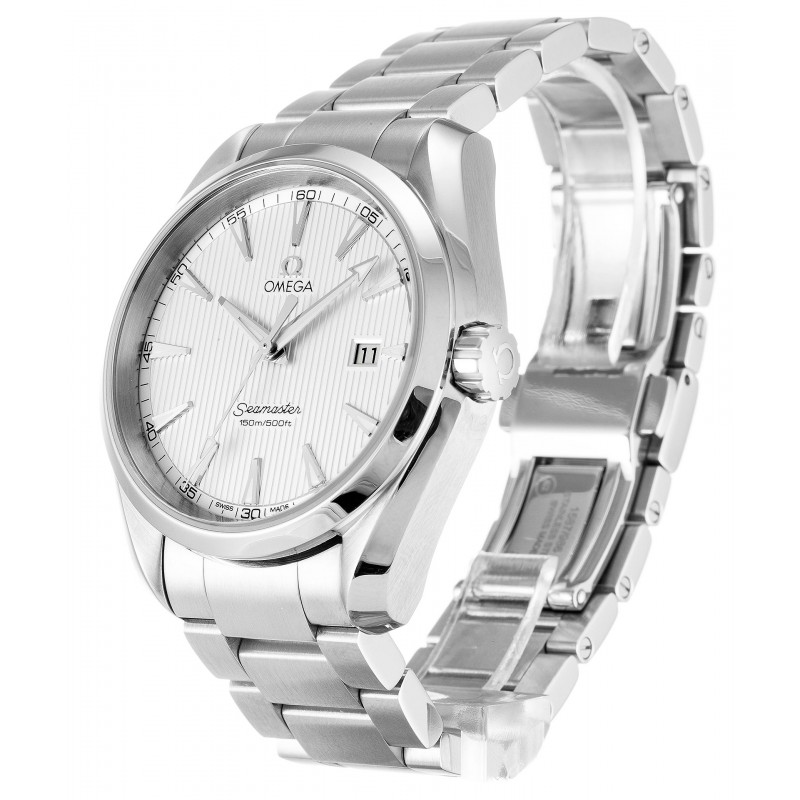 Silver Dials Omega Aqua Terra 150m Gents 231.10.39.61.02.001 Replica Watches With 38.5 MM Steel Cases