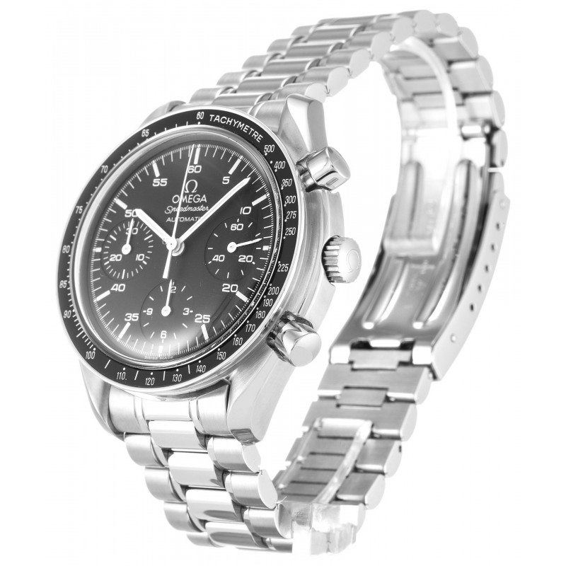 Black Dials Omega Speedmaster Reduced 3510.50.00 Replica Watches With 38 MM Steel Cases For Men