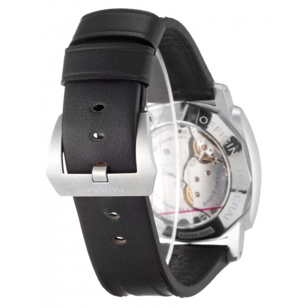 Black Dials Panerai Manifattura Luminor PAM00233 Replica Watches With 44 MM Steel Cases