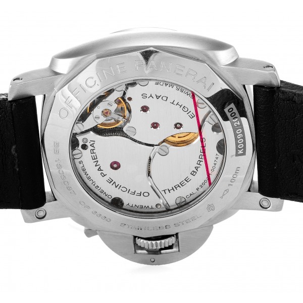 Black Dials Panerai Manifattura Luminor PAM00233 Replica Watches With 44 MM Steel Cases