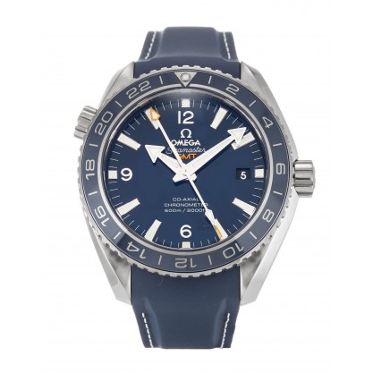 Blue Dials Omega Planet Ocean 232.92.44.22.03.001 Fake Watches With 44 MM Titanium Cases