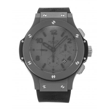 44 MM Black Dials Hublot 301.AI.460.RX Replica Watches With Titanium Cases For Men