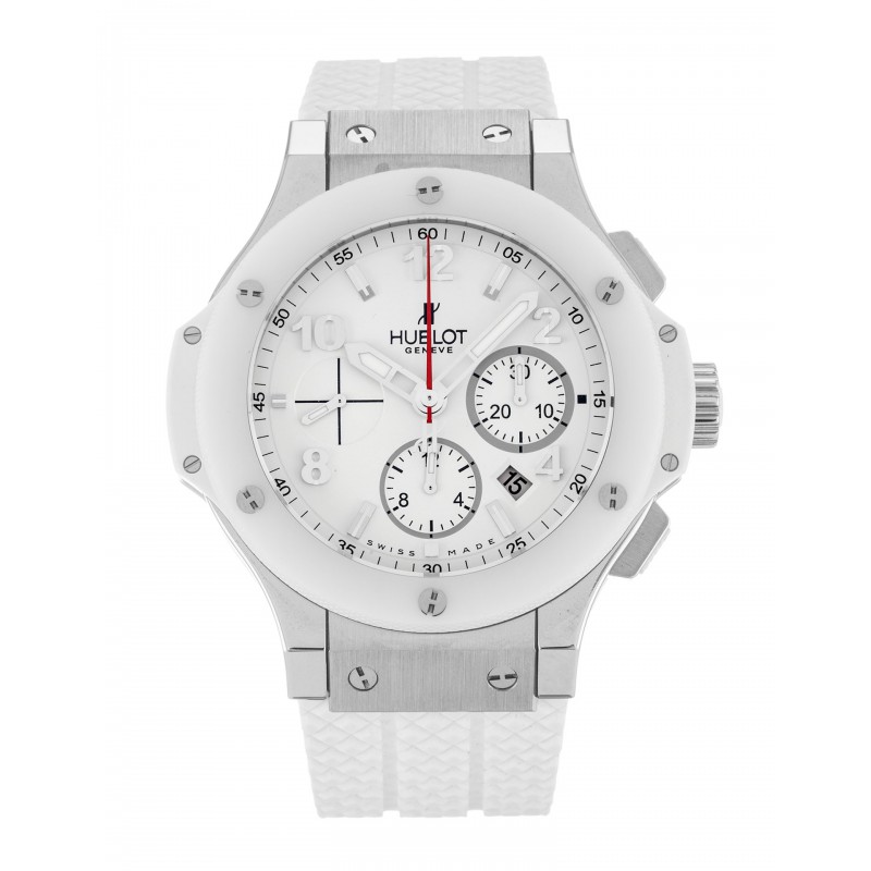White Dials Hublot 301.SE.230.RW Replica Watches With 44 MM Steel Cases For Men
