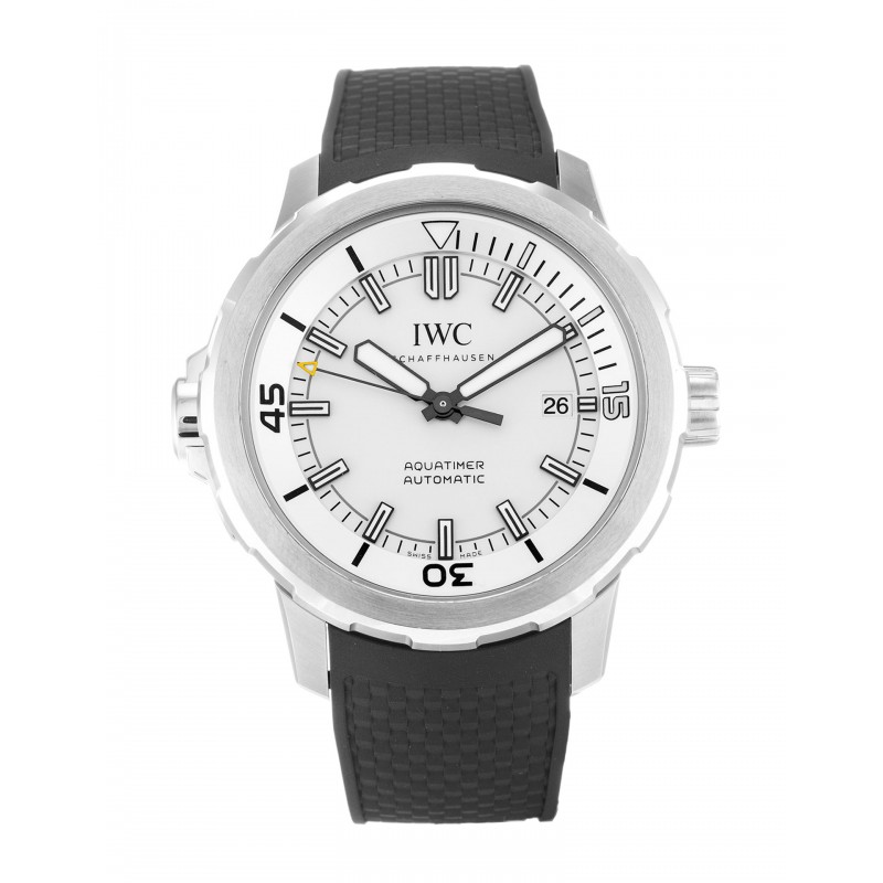 Silver Dials IWC Aquatimer IW329003 Fake Watches With 42 MM Steel Cases For Men