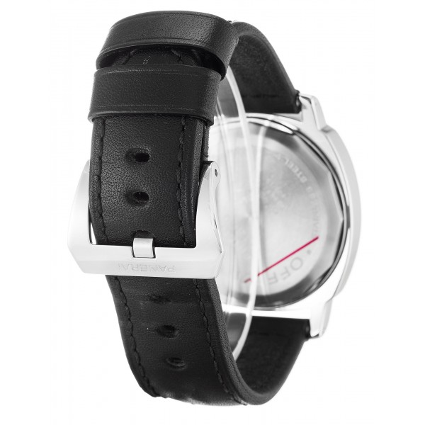 Black Dials Panerai Luminor Base PAM00002 Replica Watches 44 MM Steel Cases For Men
