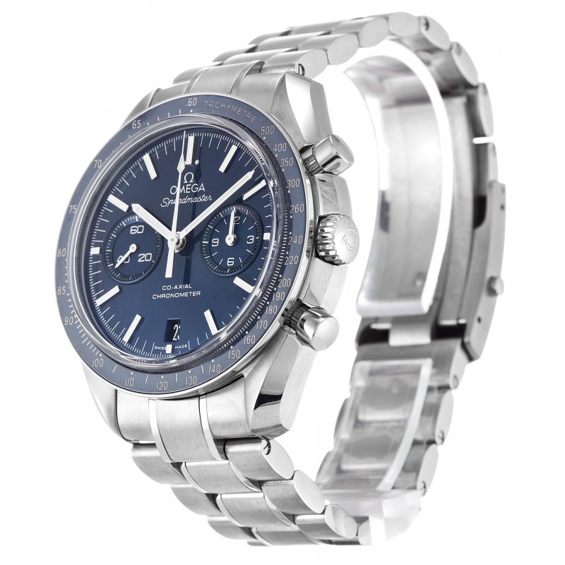 Blue Dials Omega Speedmaster Moonwatch 311.90.44.51.03.001 Replica Watches With 44 MM Titanium Cases