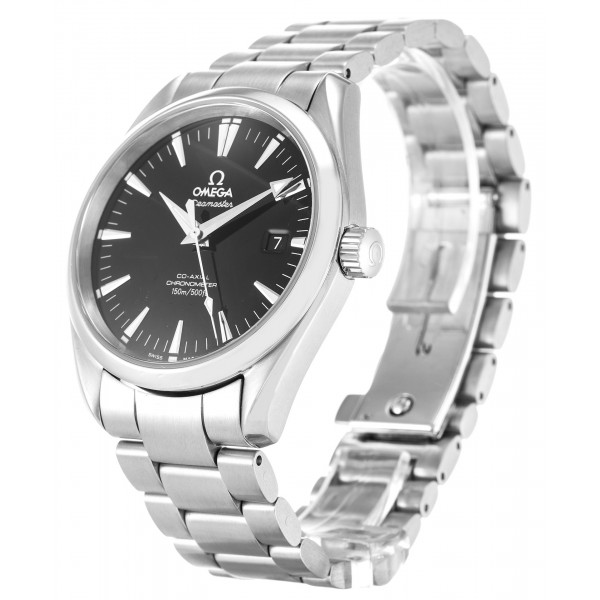 Black Dials Omega Aqua Terra 150m Gents 2503.50.00 Replica Watches With 39.2 MM Steel Cases 