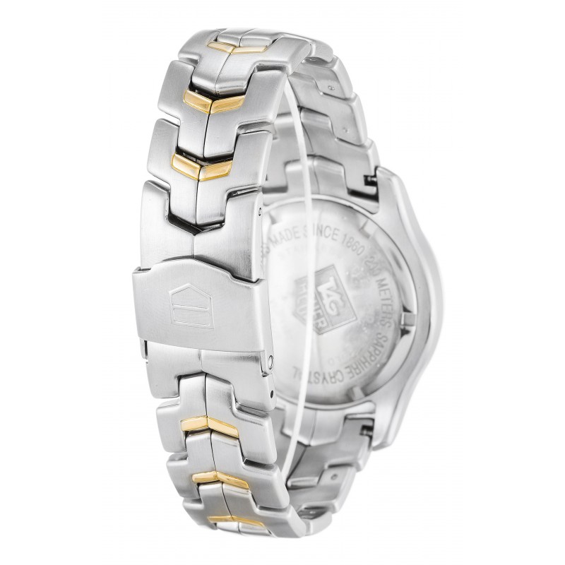 White Mother-Of-Pearl Dials Tag Heuer Link WJF1152.BB0579 Replica Watches With 40 MM Steel & Gold Cases