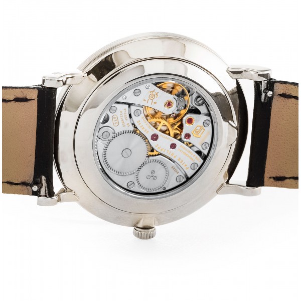 White Dials Patek Philippe Calatrava 5119G Replica Watches With 36 MM White Gold Cases