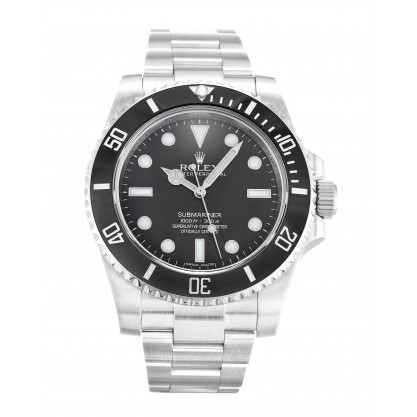 Black Dials Rolex Submariner 114060 Replica Watches With 40 MM Steel Cases