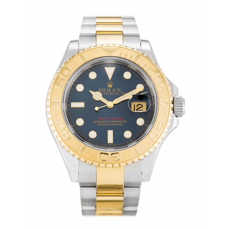 Blue Dials Rolex Yacht-Master 16623 Replica Watches With 40 MM Steel & Gold Cases Online