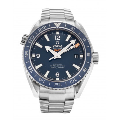 Blue Dials Omega Planet Ocean 232.90.44.22.03.001 Replica Watches With 43.5 MM Titanium Cases For Men