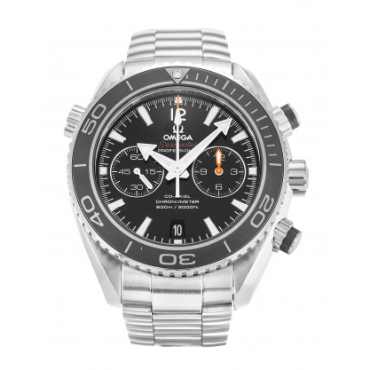 Black Dials Omega Planet Ocean 232.30.46.51.01.003 Replica Watches With 455 MM Steel Cases