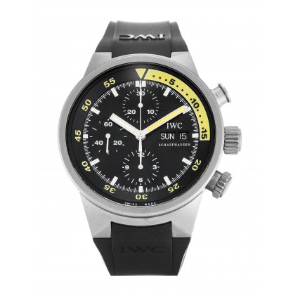 Black Dials IWC Aquatimer IW371918 Replica Watches With 42 MM Titanium Cases