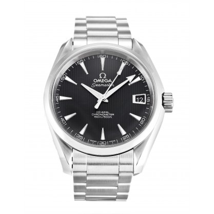 Black Dials Omega Aqua Terra 150m Gents 231.10.39.21.01.001 Replica Watches With 38.5 MM Steel Cases