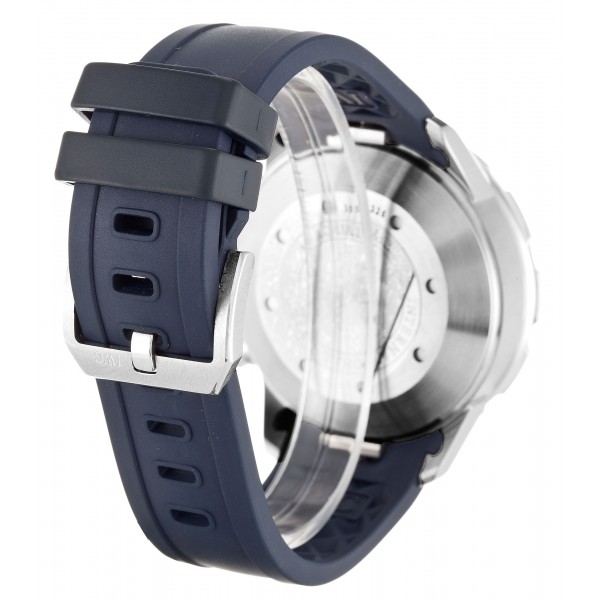 Blue Dials IWC Aquatimer IW376704 Men Replica Watches With 44 MM Steel Cases