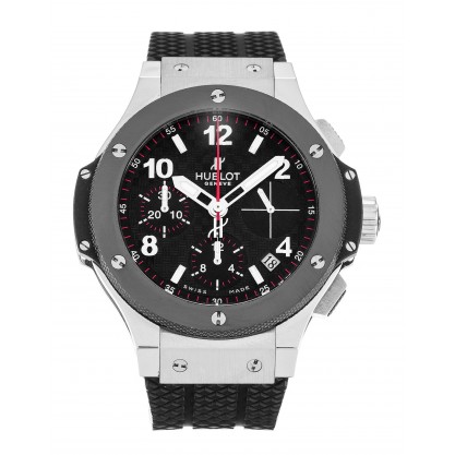 41 MM Carbon Dials Hublot 342.SB.131.RX Replica Watches With Carbon & Steel Cases For Men