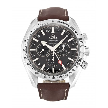 Black Dials Omega Speedmaster Broad Arrow 3881.50.37 Replica Watches With 44.2 MM Steel Cases