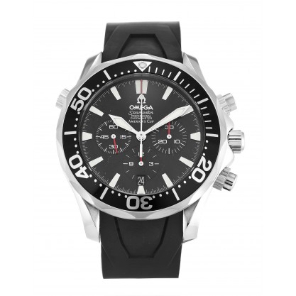 Black Dials Omega Seamaster 300m 2894.50.91 Replica Watches With 41.5 MM Steel Cases For Men