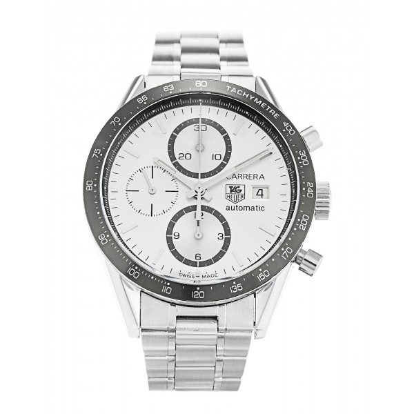 Silver Dials Tag Heuer Carrera CV2011.BA0786 Replica Watches With 41 MM Steel Cases