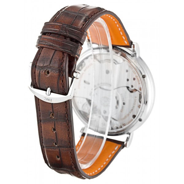 Black Dials IWC Portofino Manual IW510102 Replica Watches With 46 MM Steel Cases