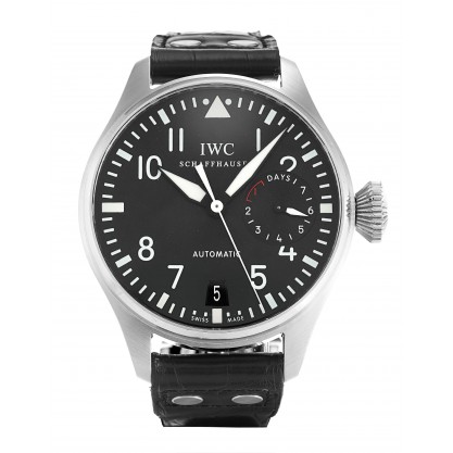 Black Dials IWC Big Pilots IW500401 Replica Watches WIth 46 MM Steel Cases