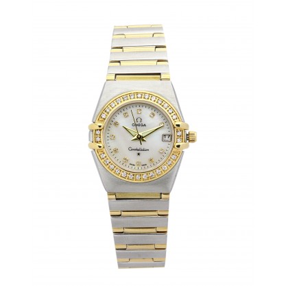 22.5 MM White Mother-Of-Pearl Dials Omega My Choice Mini 1365.75.00 Replica Watches For Women