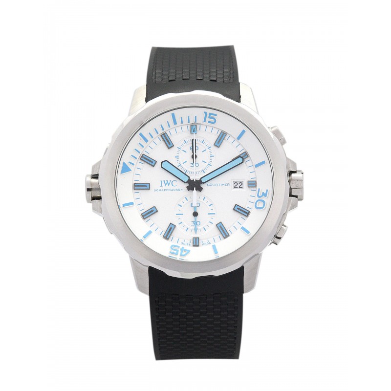 42 MM White Dials IWC Aquatimer IW329003 Men Replica Watches With Steel Cases For Men