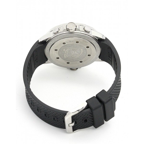 46 MM Black Dials IWC Aquatimer IW376801 Men Replica Watches With Steel Cases For Men