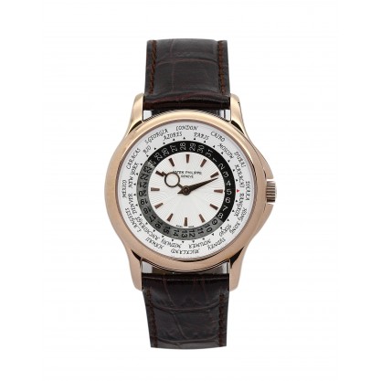 Beige Dials Patek Philippe Complicated 5130J Replica Watches With 39 MM Rose Gold Cases
